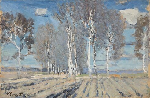 Vilhelms Purvītis "Landschaft" (1906-1910)