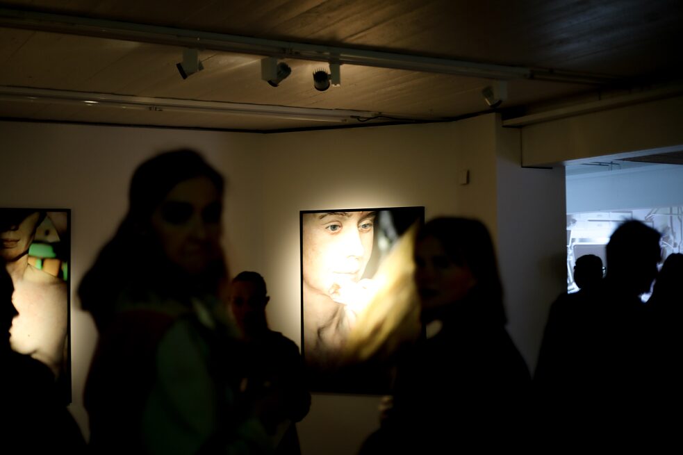 Exhibition view of Aneta Grzeszykowska