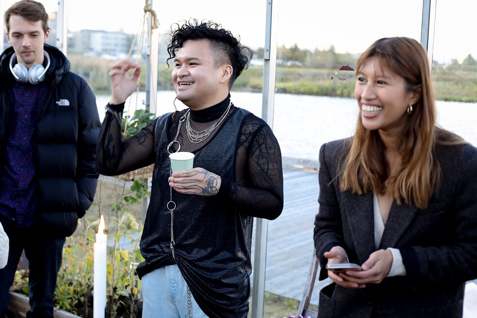 Lucky 3 in the green house