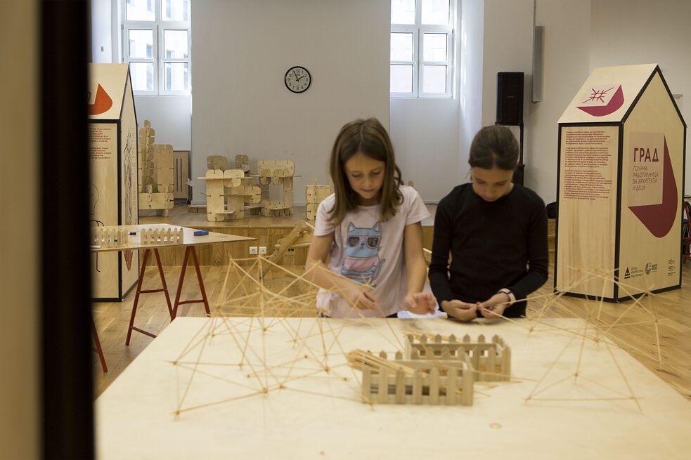 DIE STADT: Eine Werkstatt für Architekten und Kinder