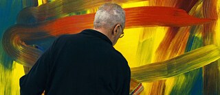Still image from "Gerhard Richter - Painting", directed by Corinna Belz, 2011