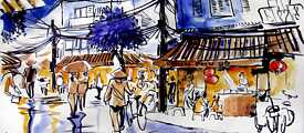 Hanoi oder Saigon? Am besten beides. Hanoi ist für Tourist*innen interessanter. Die Hauptstadt Vietnams scheint „verrückter“, irgendwie spezieller. Und älter als das moderne Saigon. Hanoi bietet zahlreiche Sehenswürdigkeiten und ist ein guter Ausgangspunkt für Tagestouren nach Sapa, Ninh Binh oder in die Halong Bucht. 