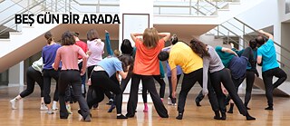 Aufführung des Tanz- und Choreografie-Workshops  