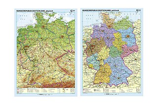 Mapa de Alemania © © Goethe Institut mapa de Alemania