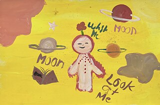 Whenever I read books I feel that I am on another planet around the moon and clouds.