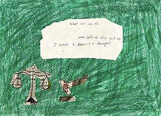 I wish I was a lawyer, to make the world a holy place for the people and for equality. And let the people speak up!