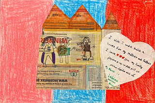 I wish to build a beautiful house for my parents to live happily and peacefully together without sorrow. 