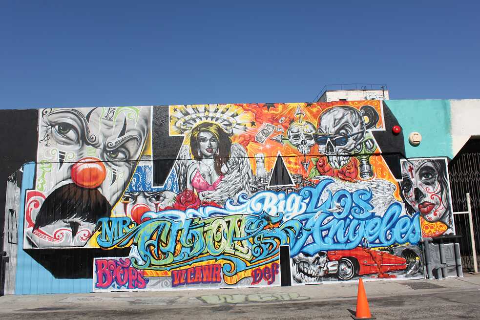 Los Angeles Graffiti  von Mr. Cartoon u.A.