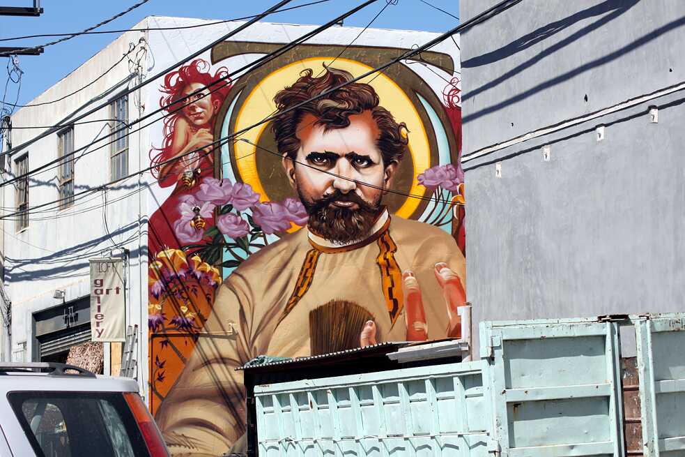 Mural "Alphonse Much" von Mear One