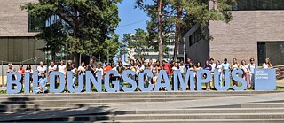 PASCH-Stipendiat*innen auf dem Bildungscampus der Dieter Schwarz Stiftung