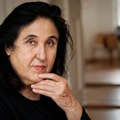 Die deutsch-türkische Schriftstellerin Emine Sevgi Özdamar. 