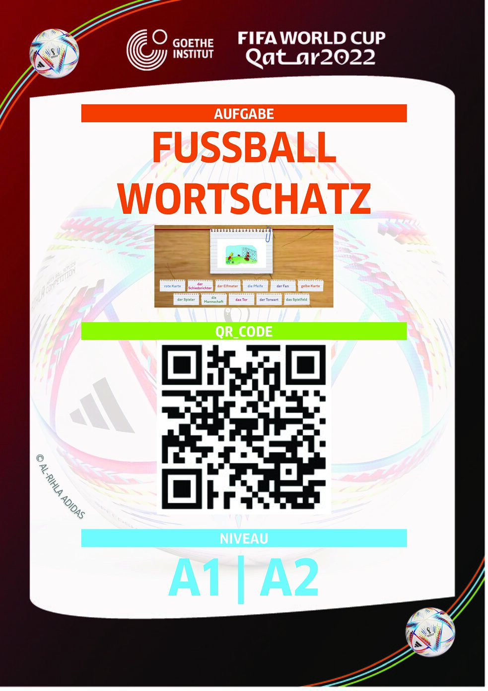 Fußball Wortschatz