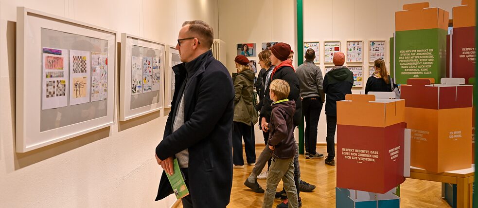 Ausstellungsbesucher*innen