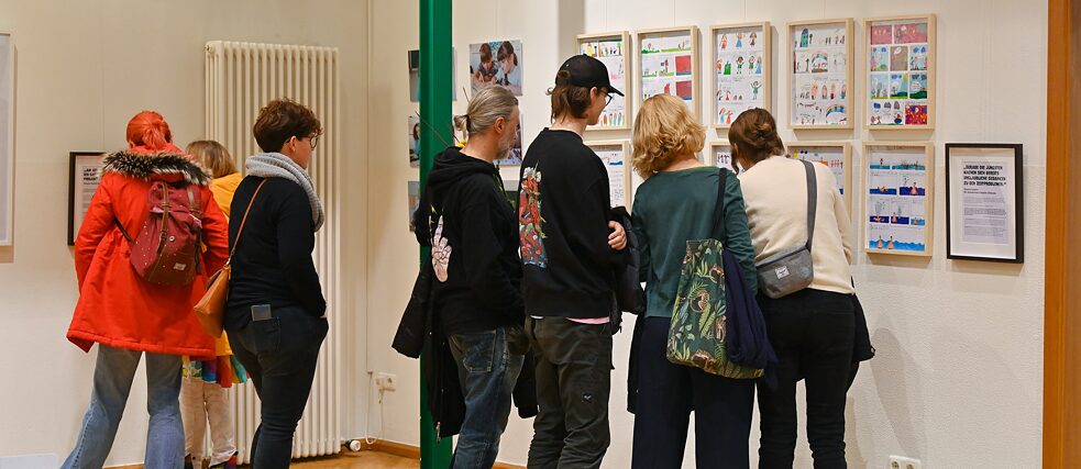 Ausstellungsbesucher*innen