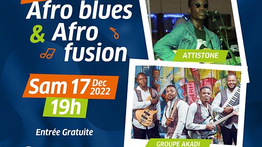 Avec Koudjou Attissogan alias Attistone et le groupe Akadi sous la direction de Samuel Tetey 