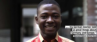 Why teach German – Ousmane Kabouré