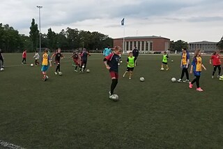 Training mit Hertha BSC