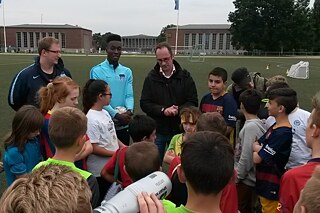 Training mit Hertha BSC
