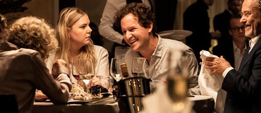 AXIOM | Film Still: Dinner Scene with Moritz von Treuenfels & Ricarda Seifried