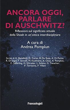 Copertina del libro “Ancora oggi, parlare di Auschwitz?” a cura di Andrea Pomplun