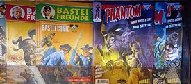 Vom Bastei-Verlag abgeschafft, die Fans feiern die alten Comics noch immer: Hefte der Bastei-Freunde.   