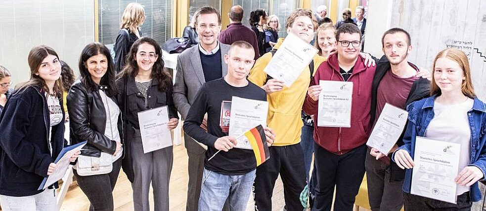 Jugendliche beim SprachEvent