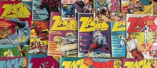 Zu alt für Geschichten aus Entenhausen? Der ZACK-Verlag bedient seit nunmehr 50 Jahren zumeist männliche Jugendliche mit Comichelden unterschiedlichster Art. 