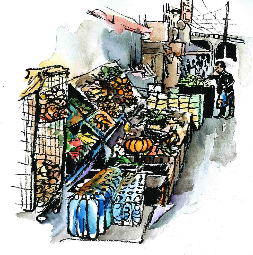 Vegetable store