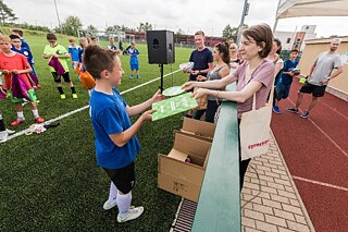 Vyhlášení vítězů.