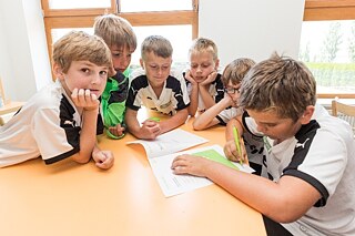 Finale des Wettbewerbs 7:0 für Deutsch