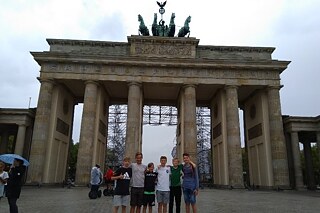 1:0 für Deutsch: Brandenburger Tor - September 2018