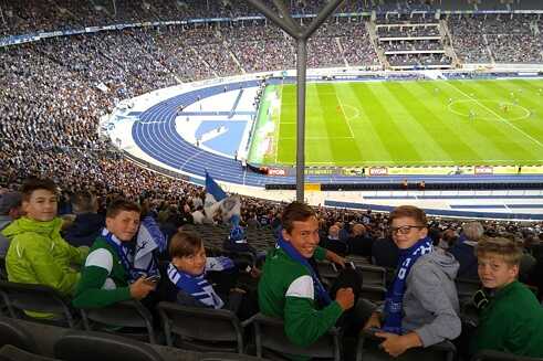 1:0 pro němčinu: zápas Hertha BSC – Borussia Mönchengladbach - září 2018