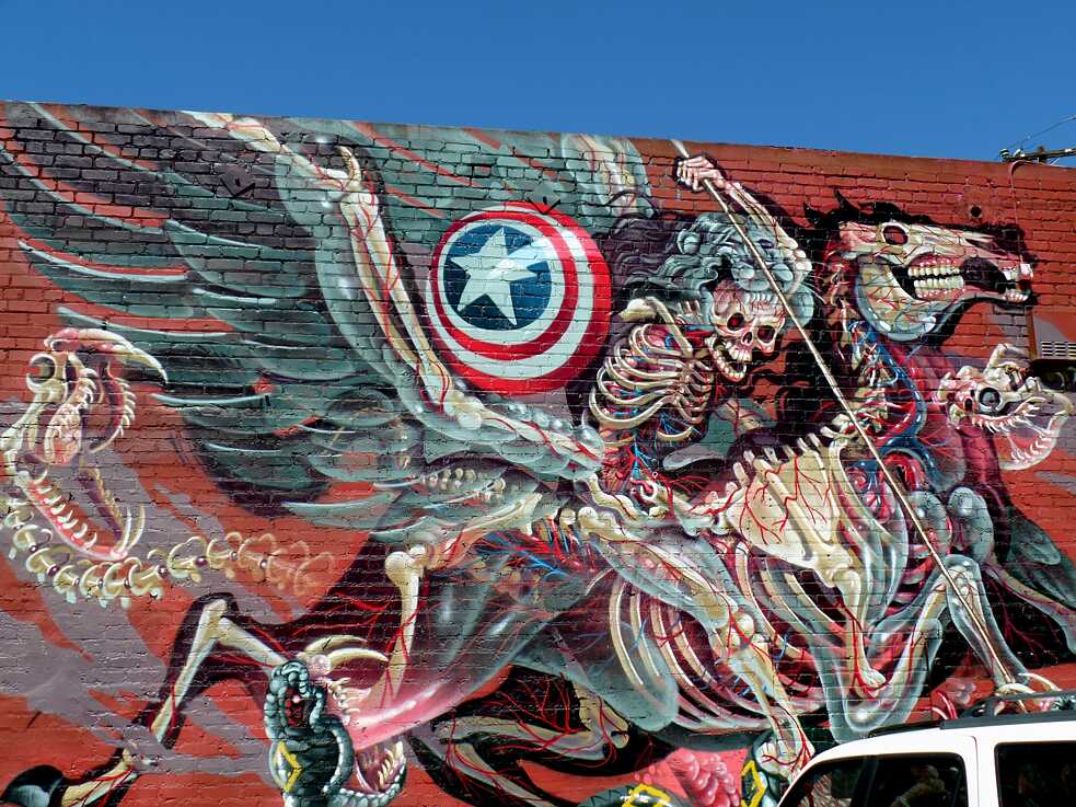Graffiti von Nychos