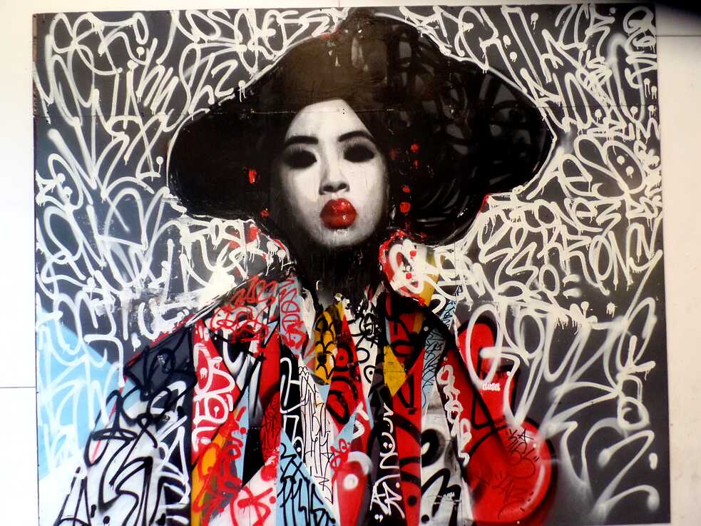 Graffiti von Hush