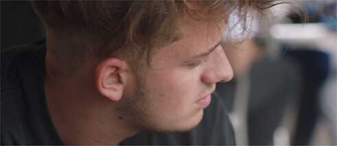 Portrait homme de profil