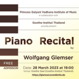 Klaviervortrag von Prof. Wolfgang Glemser