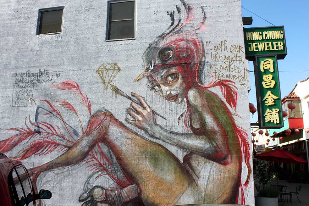 Graffiti von Herakut