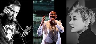 Links Simone Savogin, in der Mitte Mehdi Krüger und rechts Josephine von Bluetenstaub