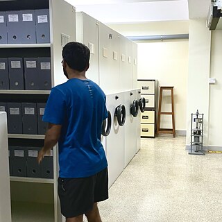 Archives at NCBS Depot © © Line Krom Archives at NCBS Depot_Line Krom