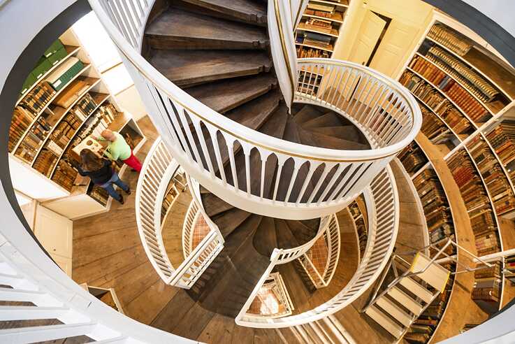 Wendeltreppe im Bücherturm der Herzogin Anna Amalia Bibliothek
