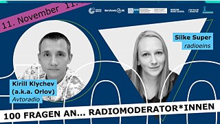 100 Fragen an… Radiomoderator*innen