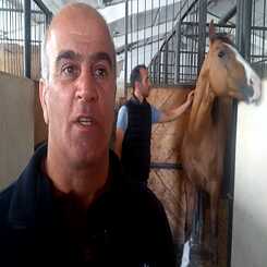 Shamsaddin Atayev, a horse breeder