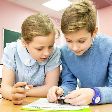 Coding und Deutsch mit dem Calliope mini