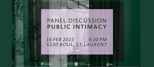 PUBLIC INTIMACY | Sophia Hirsch & Johannes Mundinger - Panel Discussion