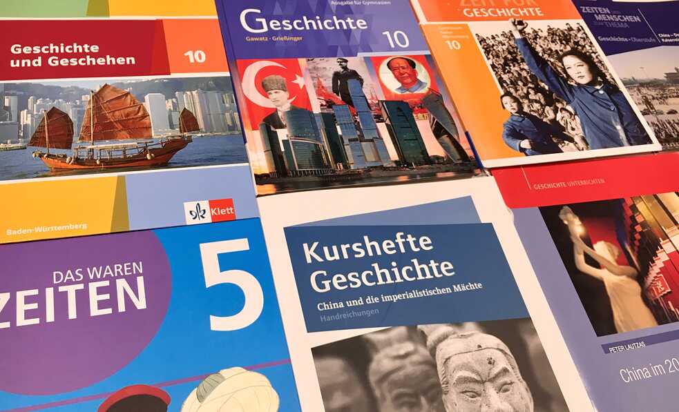 Auch im deutschen Schulunterricht und den entsprechenden Schulbüchern kommt China vor