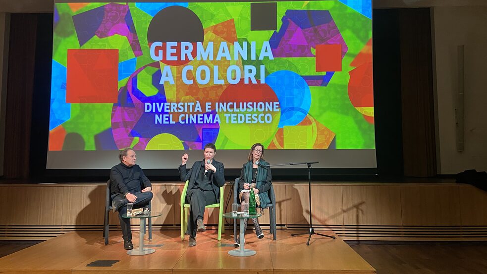 Der Auftaktfilm der Filmreihe "Deutschland in Farbe" im Auditorium des Goethe-Institut Roms