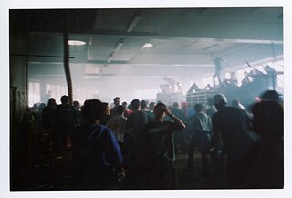Vinca Petersen, Monsoon Building Rave, London, 1999