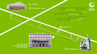 Anfahrt Goethe-Institut Moskau
