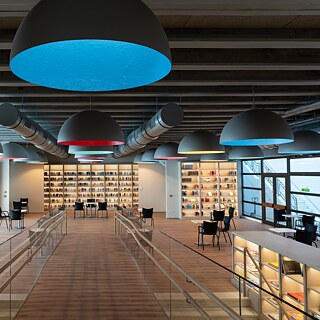 Goethe-Institut Athen - Blick in die Bibliothek