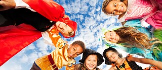 Verkleidete Kinder © © Colourbox Karneval